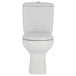 FIENZA RAK LIWA CLOSE COUPLED TOILET SUITE ALPINE WHITE WITH S-TRAP