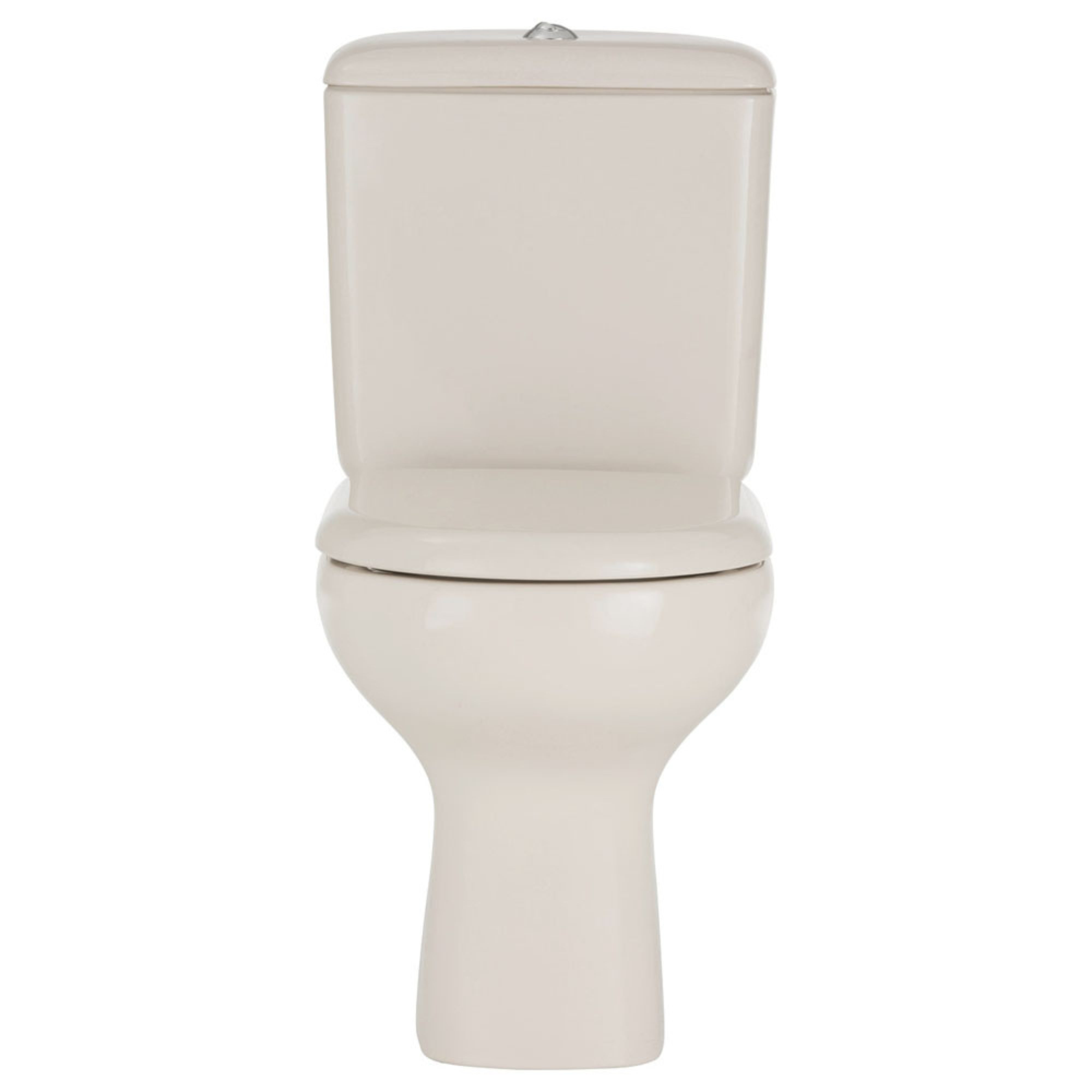 FIENZA RAK LIWA CLOSE COUPLED TOILET SUITE IVORY WITH S-TRAP