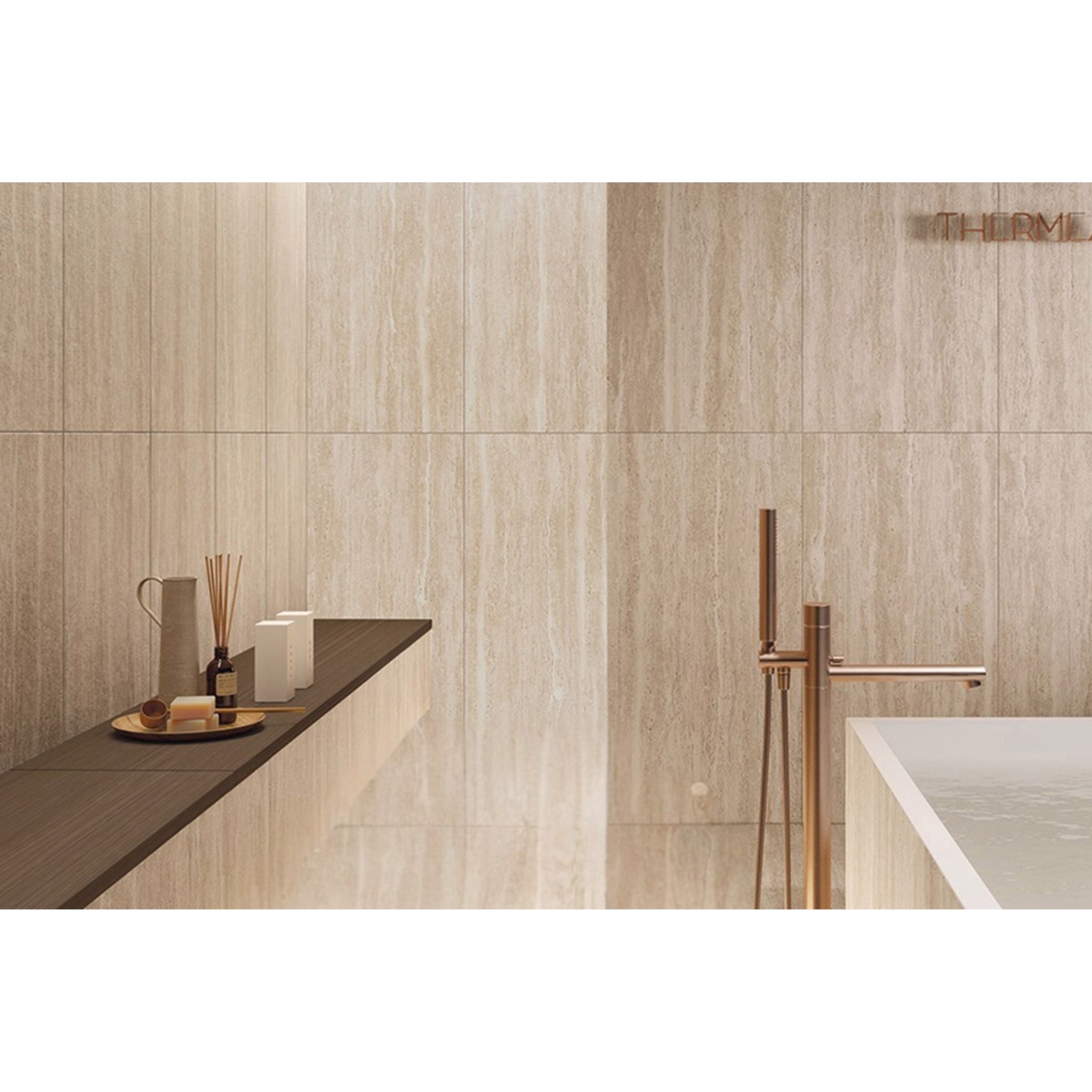 EVERSTONE TIVOLI SAND VEIN CUT GRIP 600X600MM SQUARE TILE (PER BOX)
