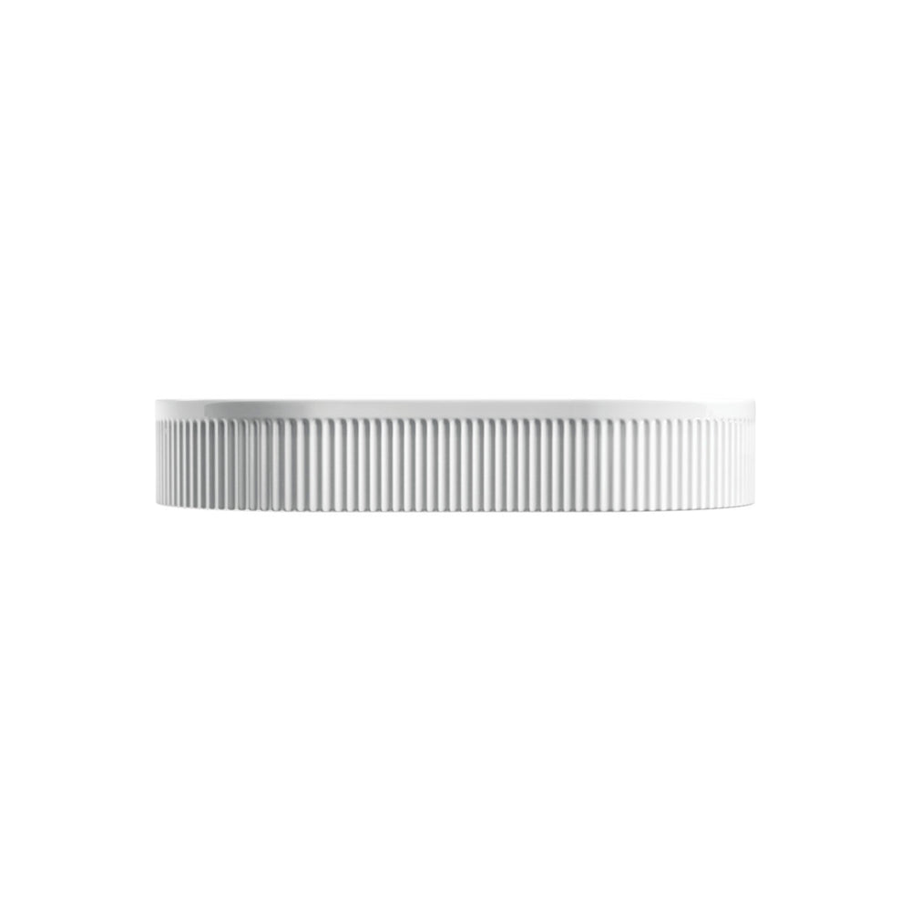FIENZA ELEANOR FLUTED ABOVE COUNTER BASIN MATTE WHITE 580MM