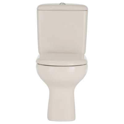 FIENZA RAK LIWA IVORY CLOSE COUPLED TOILET SUITE IVORY WITH P-TRAP