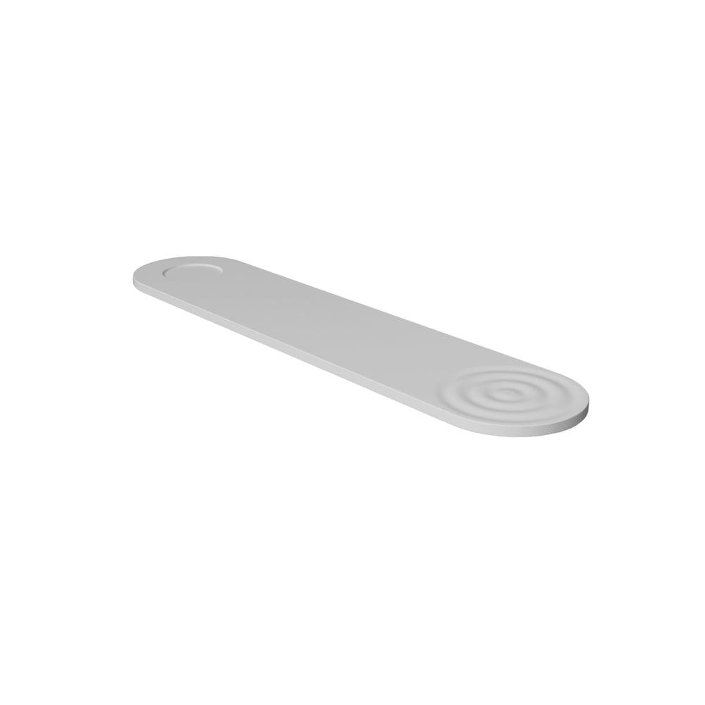 THERMOGROUP HOLLY SOLID SURFACE BATH CADDY 900MM WHITE