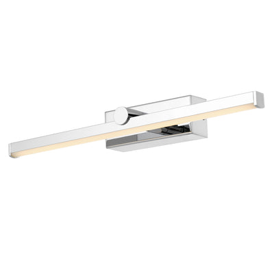 TELBIX FOLEY VANITY LED WALL LIGHT CHROME 400MM