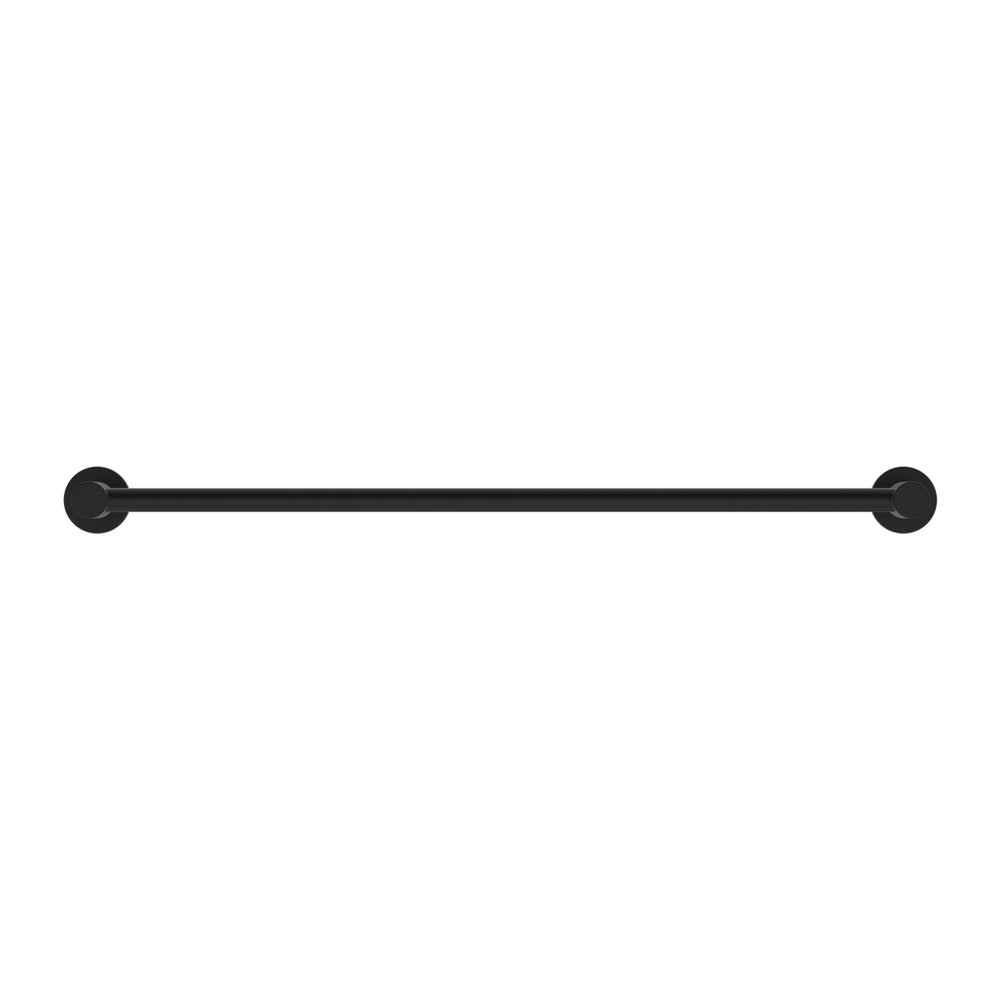 NERO CLASSIC NON-HEATED DOUBLE TOWEL RAIL MATTE BLACK (AVAILABLE IN 600MM AND 800MM)