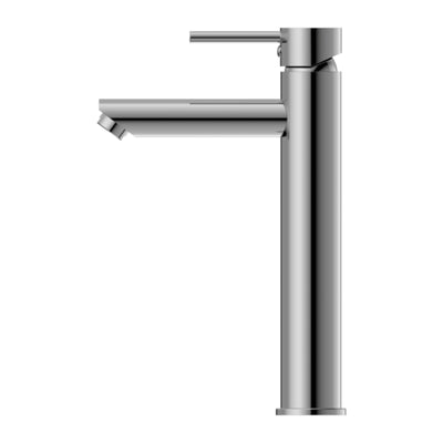 NERO DOLCE LEAD FREE TALL BASIN MIXER STRAIGHT SPOUT 286MM CHROME