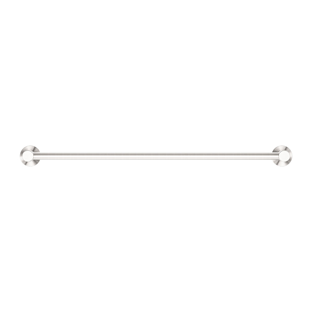 NERO CLASSIC NON-HEATED DOUBLE TOWEL RAIL BRUSHED NICKEL (AVAILABLE IN 600MM AND 800MM)