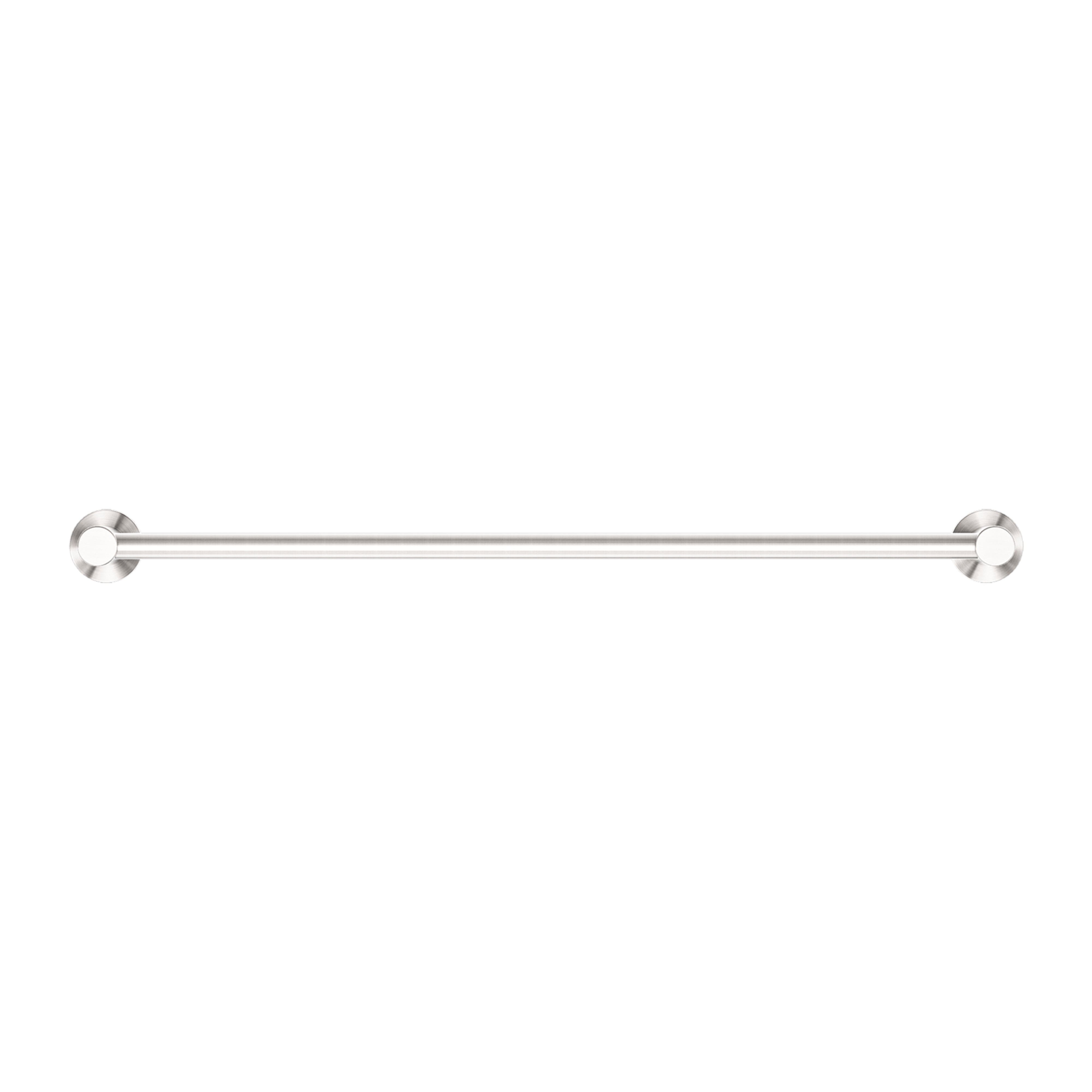 NERO CLASSIC NON-HEATED DOUBLE TOWEL RAIL BRUSHED NICKEL (AVAILABLE IN 600MM AND 800MM)