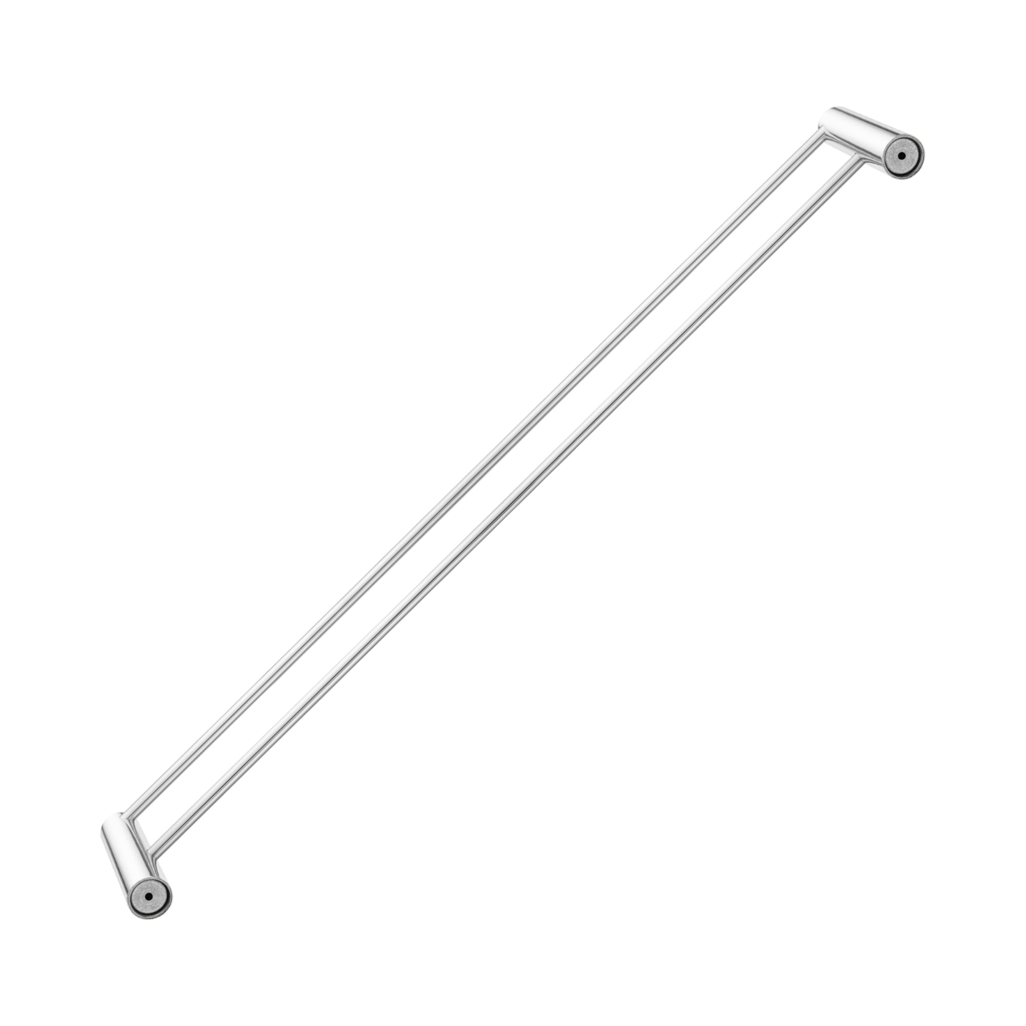 AQUAPERLA DOUBLE TOWEL RAIL CHROME 600MM