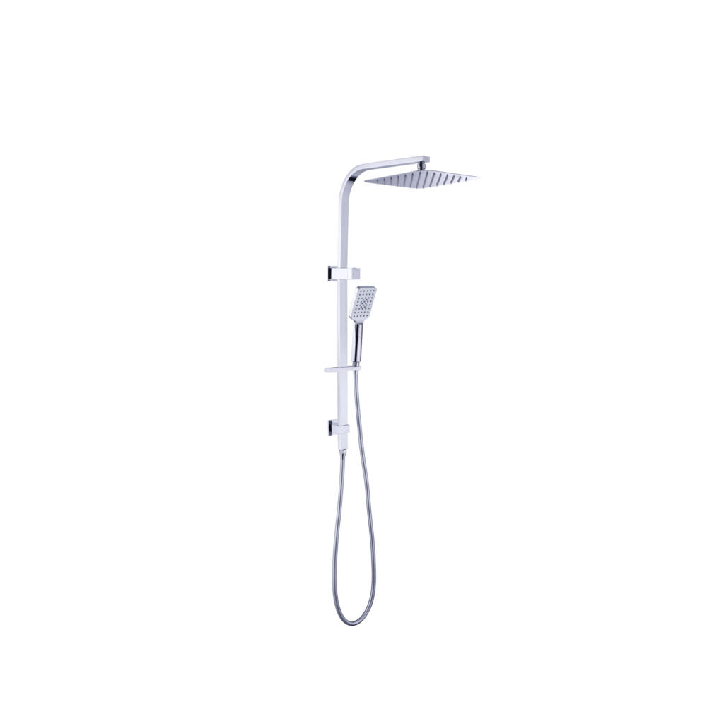 NERO CELIA TWIN SHOWER CHROME