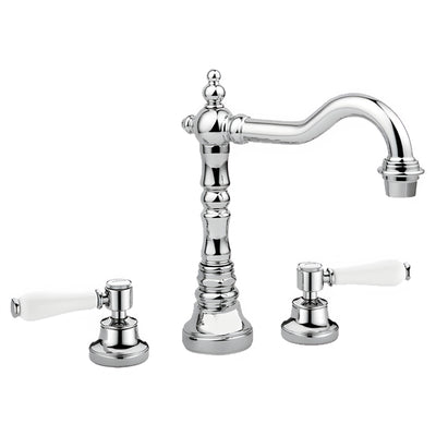 ARMANDO VICARIO PROVINCIAL THREE PIECE BASIN SET WITH LEVER HANDLES CHROME