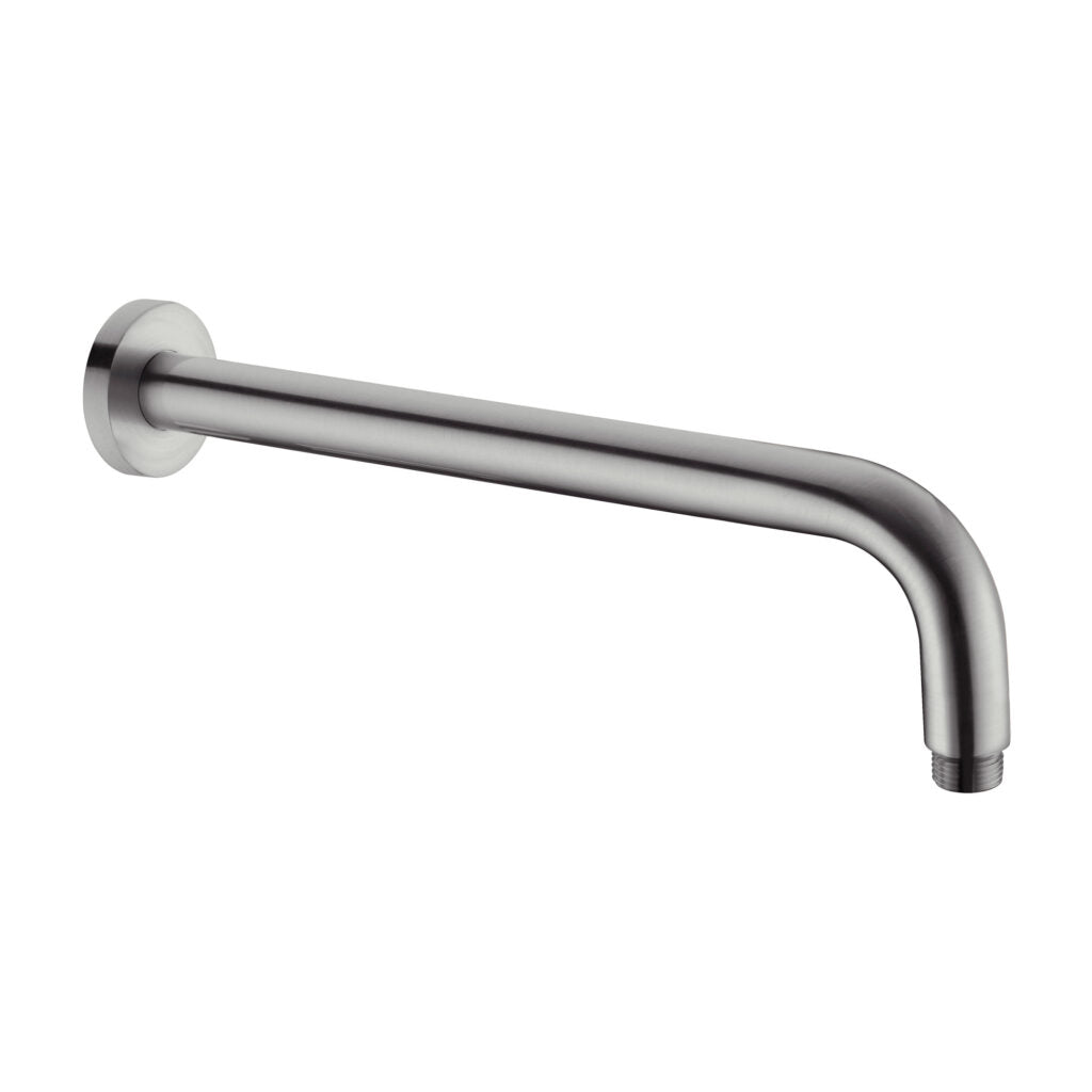 NERO ROUND SHOWER ARM 330MM GRAPHITE