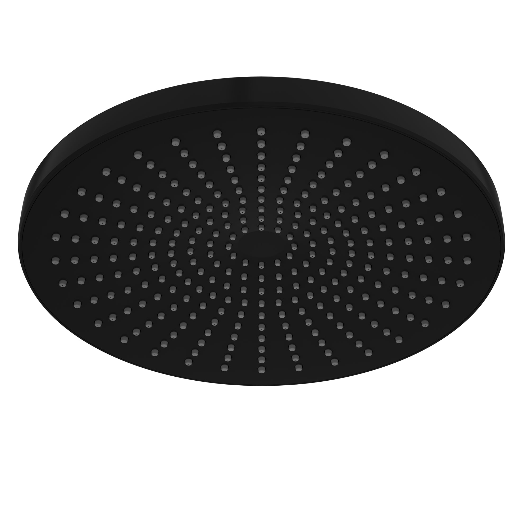 NERO OPAL ROUND SHOWER HEAD 250MM MATTE BLACK