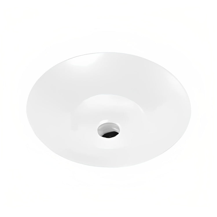 INSPIRE SEMI INSERT CERAMIC BASIN MATTE WHITE 410MM