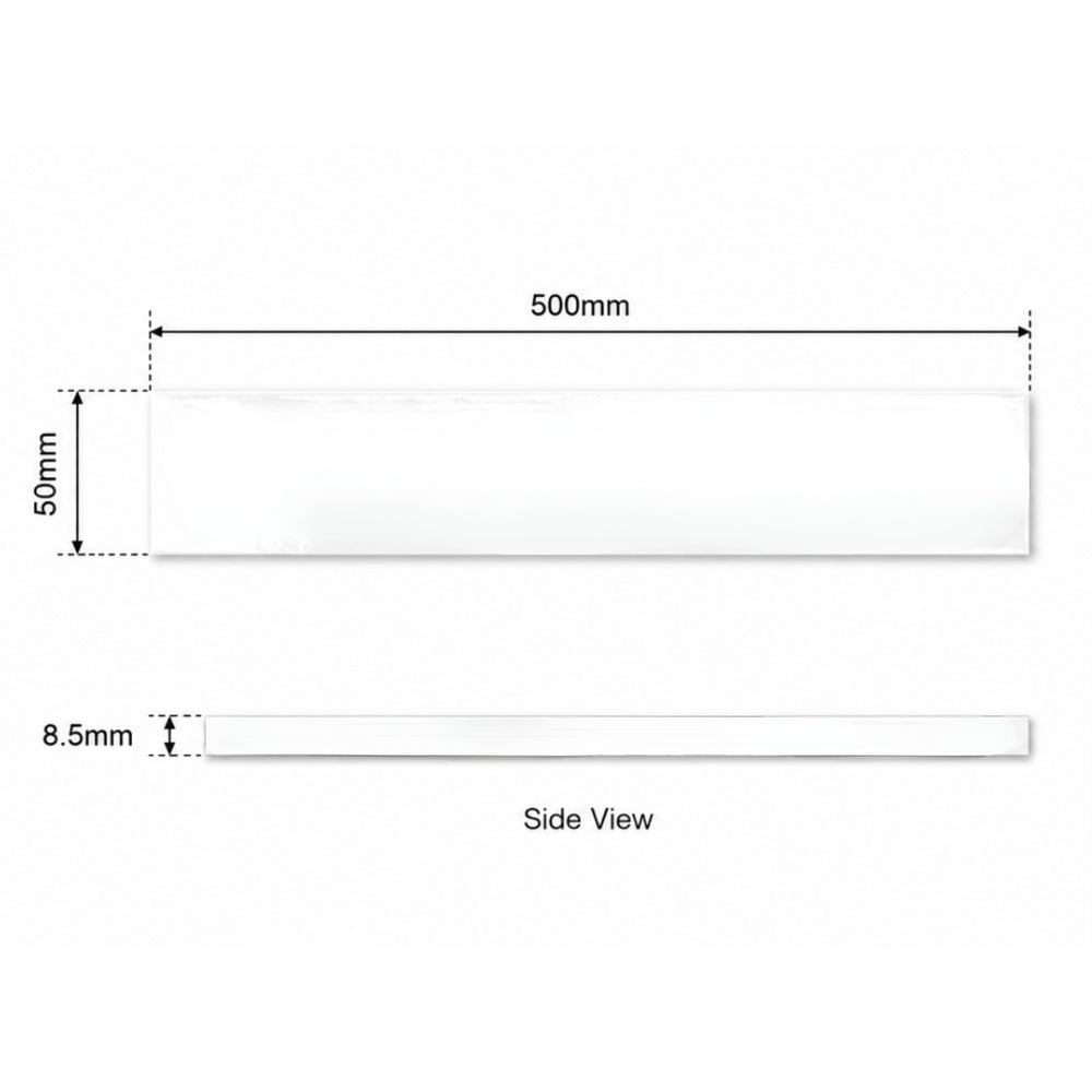 EVERSTONE MIDO BLUING MATTE 50X500MM RECTANGLE TILE (PER BOX)