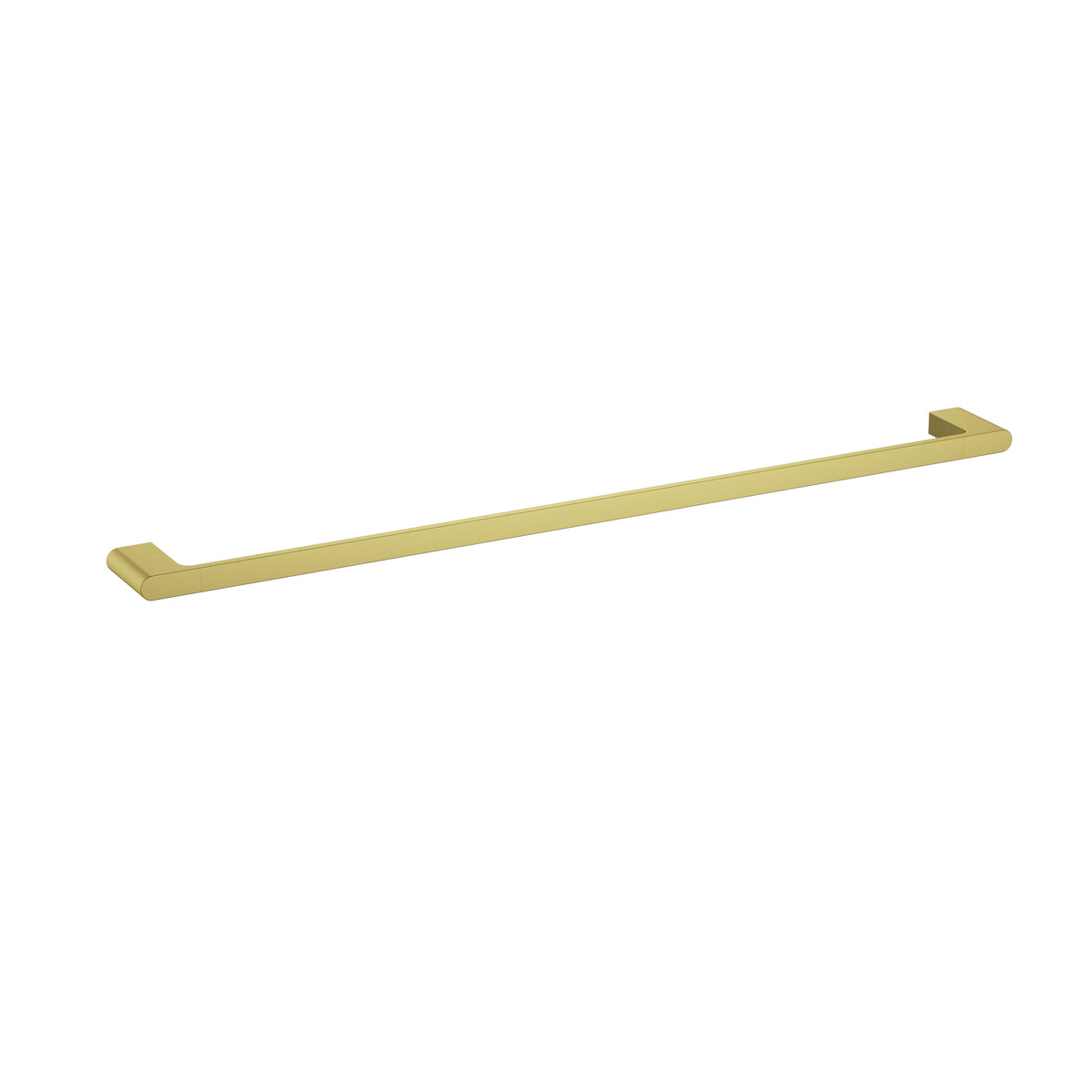 IKON CORA SINGLE TOWEL RAIL 800MM BRUSHED GOLD