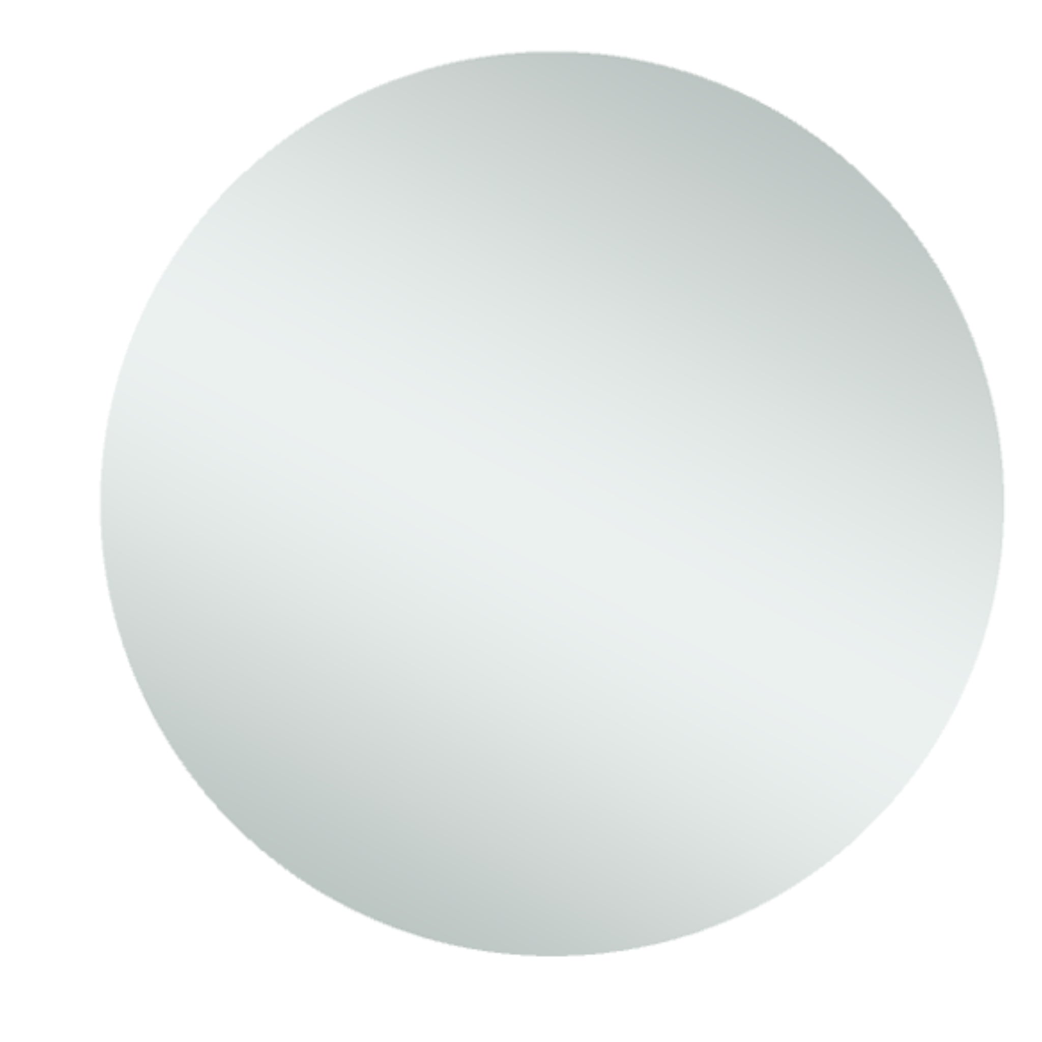 THERMOGROUP ABLAZE ROUND POLISHED EDGE MIRROR WITH DEMISTER 700MM