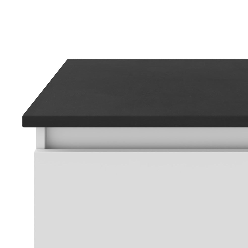 FIENZA CARBON BOWL RECTANGULAR CONCRETE BENCHTOP (AVAILABLE IN 750MM, 900MM, 1200MM, 1500MM AND 1800MM)