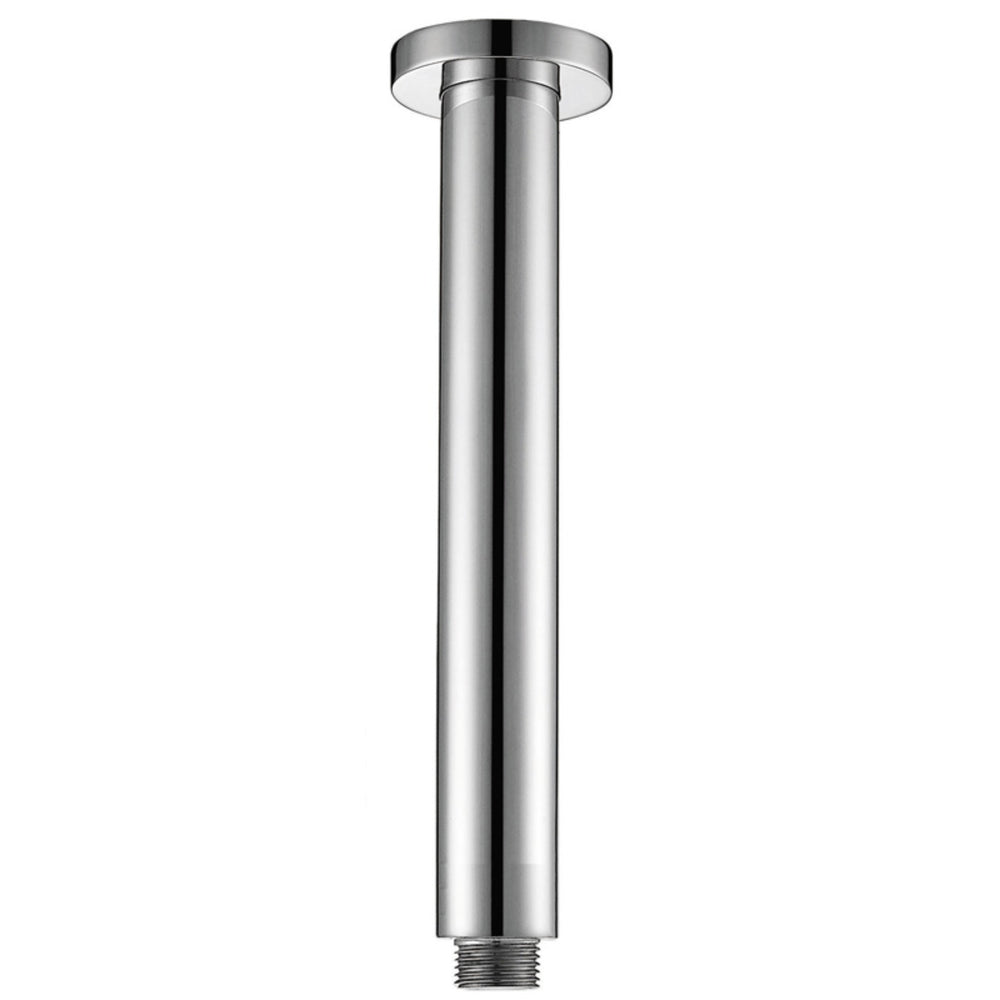 IKON ROUND VERTICAL SHOWER ARM 200MM CHROME
