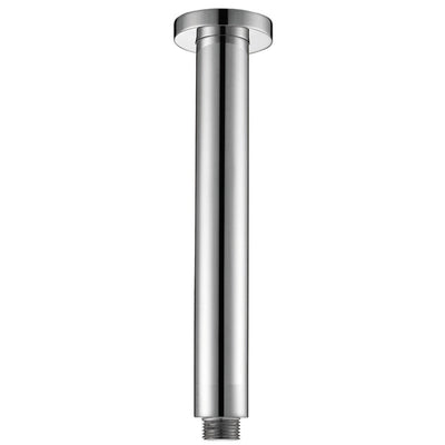 IKON ROUND VERTICAL SHOWER ARM 200MM CHROME