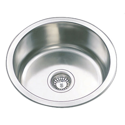 IKON ROUND SINK STAINLESS STEEL 430MM