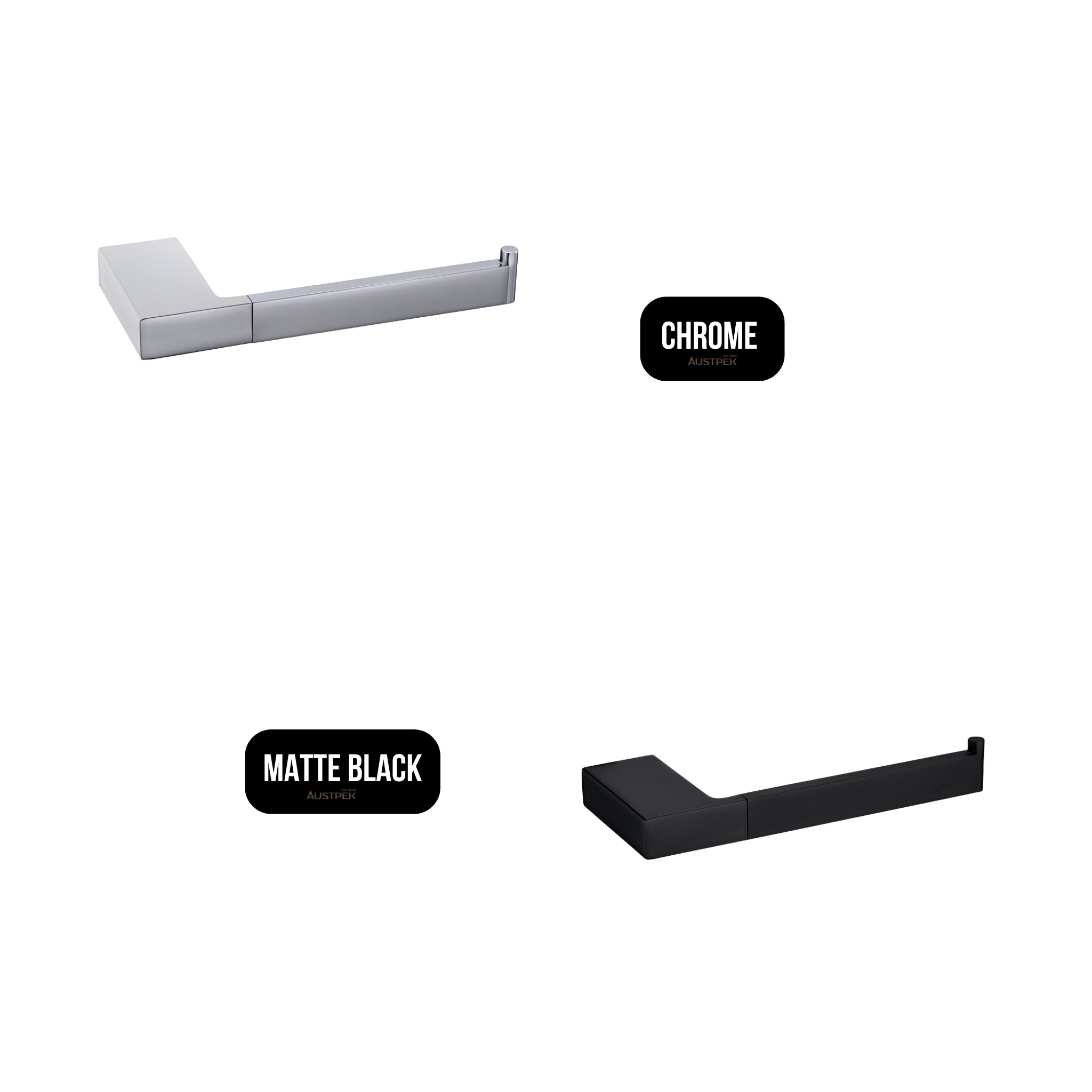 IKON EDEN TOILET ROLL HOLDER 175MM CHROME