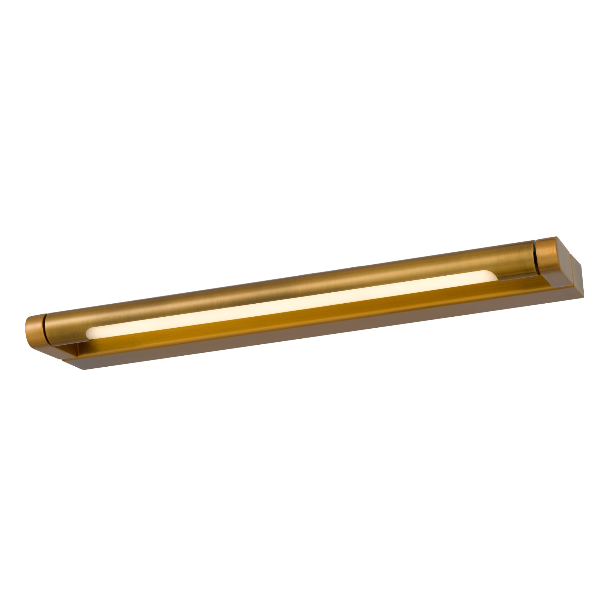TELBIX ARVIN VANITY LED WALL LIGHT ANTIQUE GOLD 400MM
