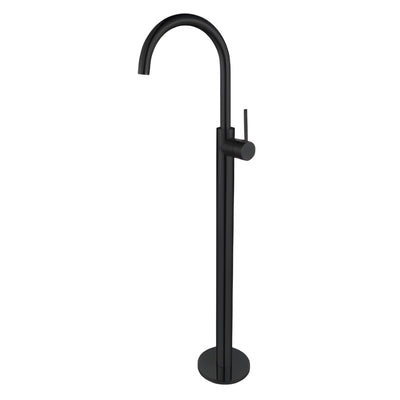 MODERN NATIONAL STAR MINI FREESTANDING BATH MIXER 984MM MATTE BLACK