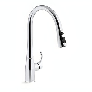 KOHLER SIMPLICE PULL-DOWN KITCHEN MIXER 406MM CHROME
