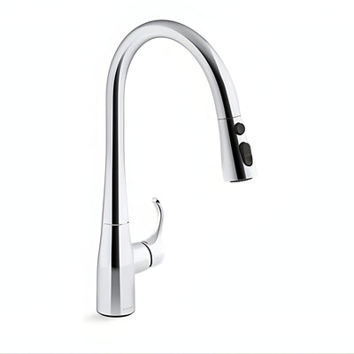 KOHLER SIMPLICE PULL-DOWN KITCHEN MIXER 406MM CHROME