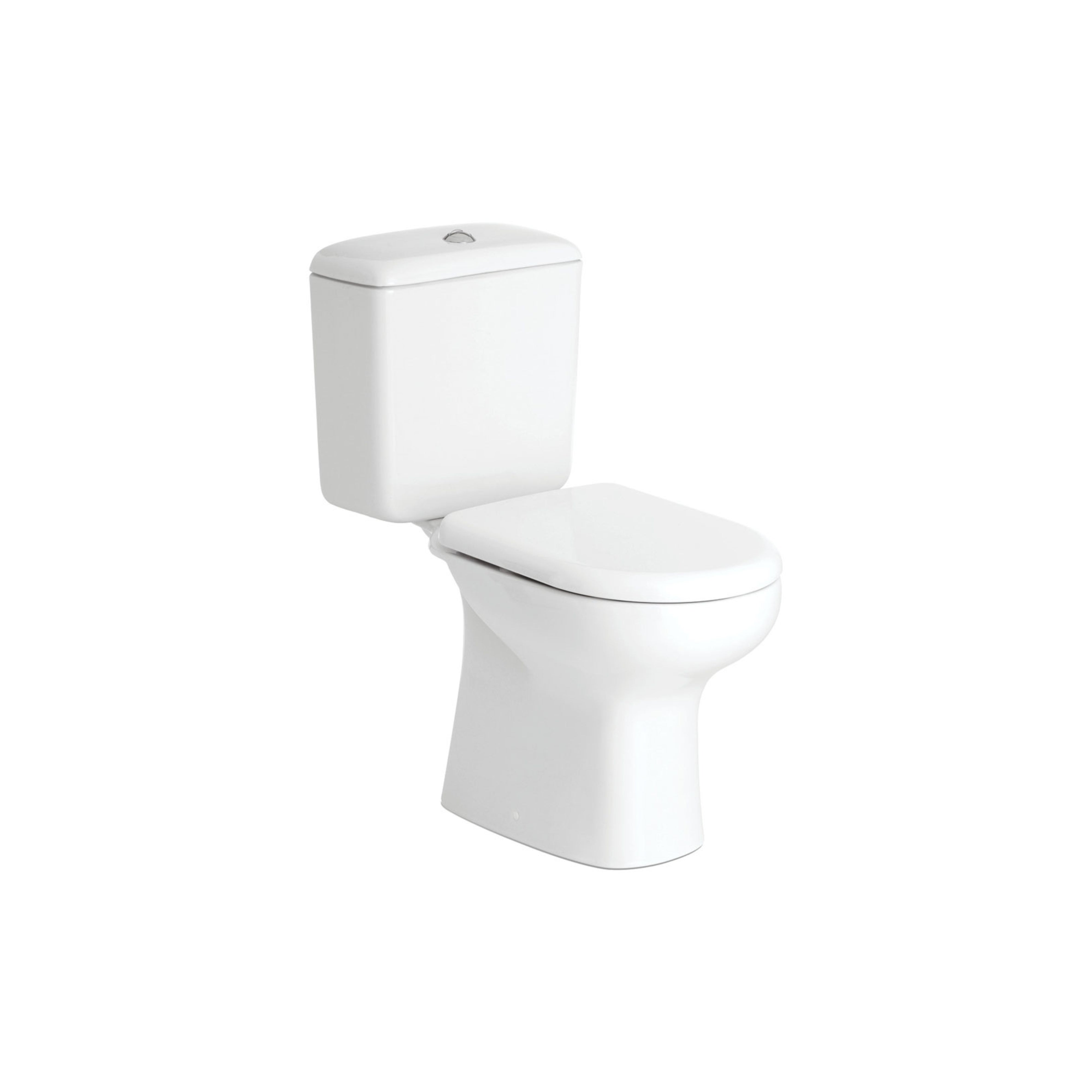 FIENZA RAK LIWA CLOSE COUPLED TOILET SUITE ALPINE WHITE
