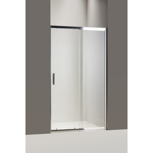 BELLA VISTA MIRAMAR SEMI FRAMED SLIDING FRONT ONLY SHOWER SCREEN CHROME
