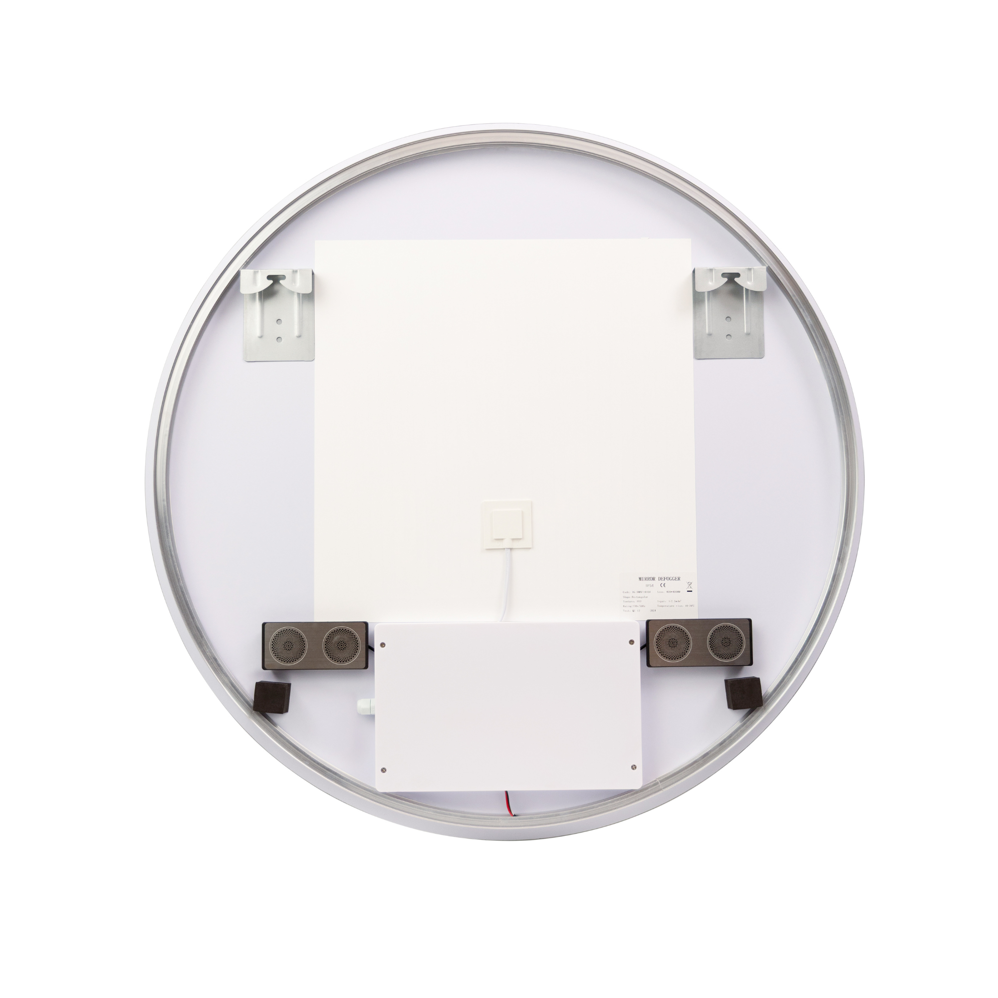 LUNARGLOW ECLIPSE ROUND 3 COLOUR LIGHTS FRAMELESS LED MIRROR 750MM