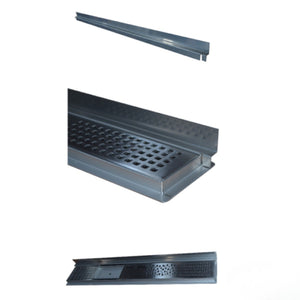 BELLA VISTA ZENON WALL FLASHING BAR STAINLESS STEEL (AVAILABLE IN MULTIPLE SIZES)