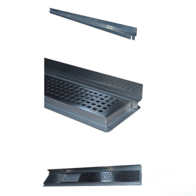 BELLA VISTA ZENON WALL FLASHING BAR STAINLESS STEEL (AVAILABLE IN MULTIPLE SIZES)