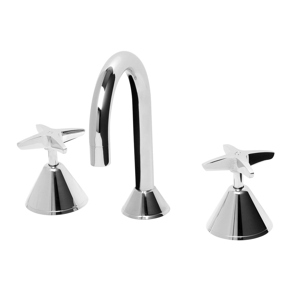 PHOENIX IVY LEAD FREE THREE-PIECE BASIN SET CHROME