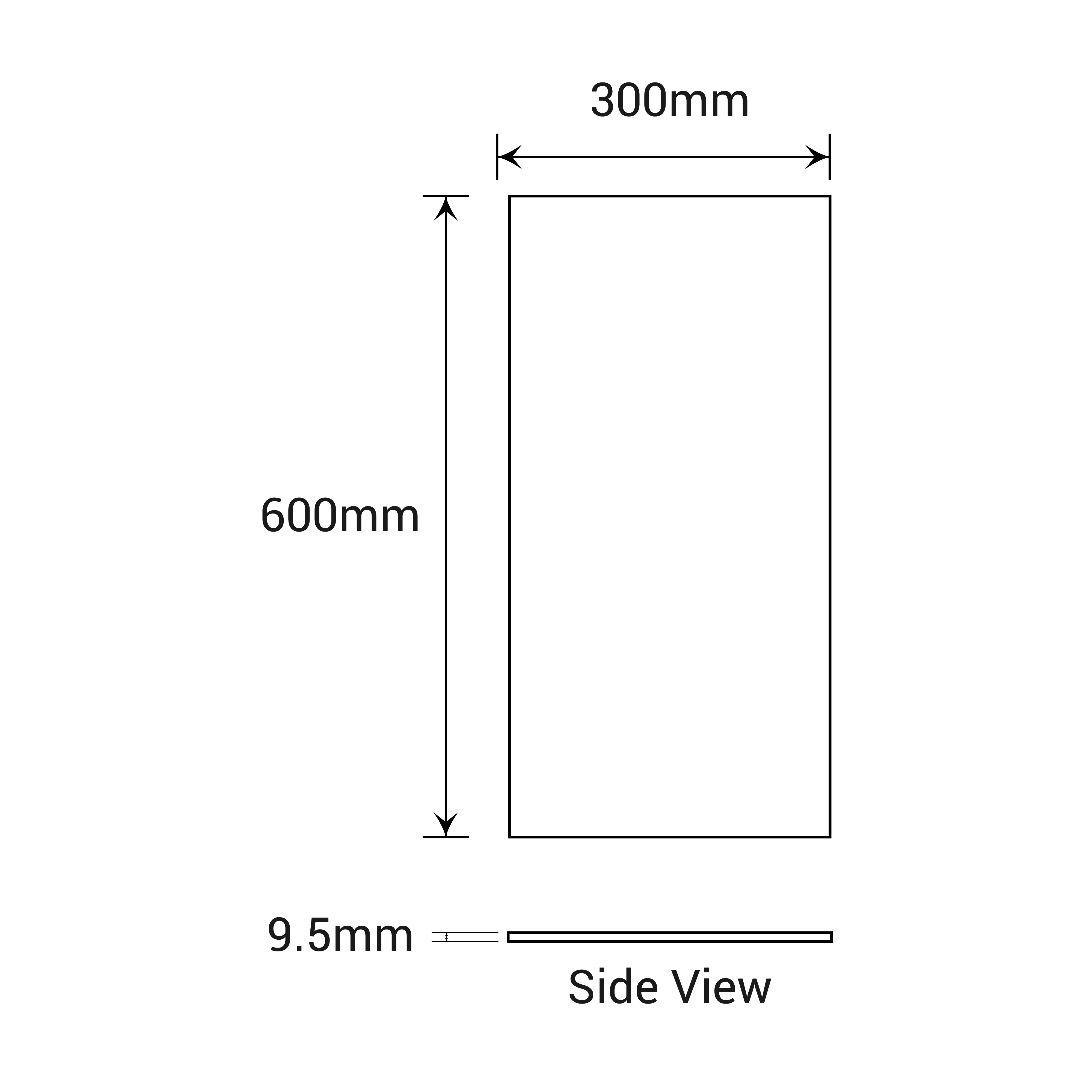 EVERSTONE DOCKLAND DAYLIGHT GRIP 600X300MM RECTANGULAR TILE (PER BOX)