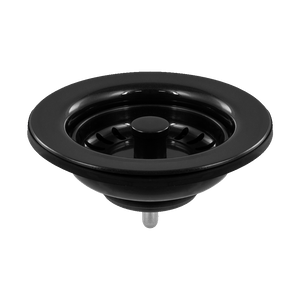 SCHOCK STRAINER & FLANGE BLACK