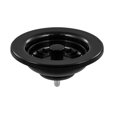 SCHOCK STRAINER & FLANGE BLACK