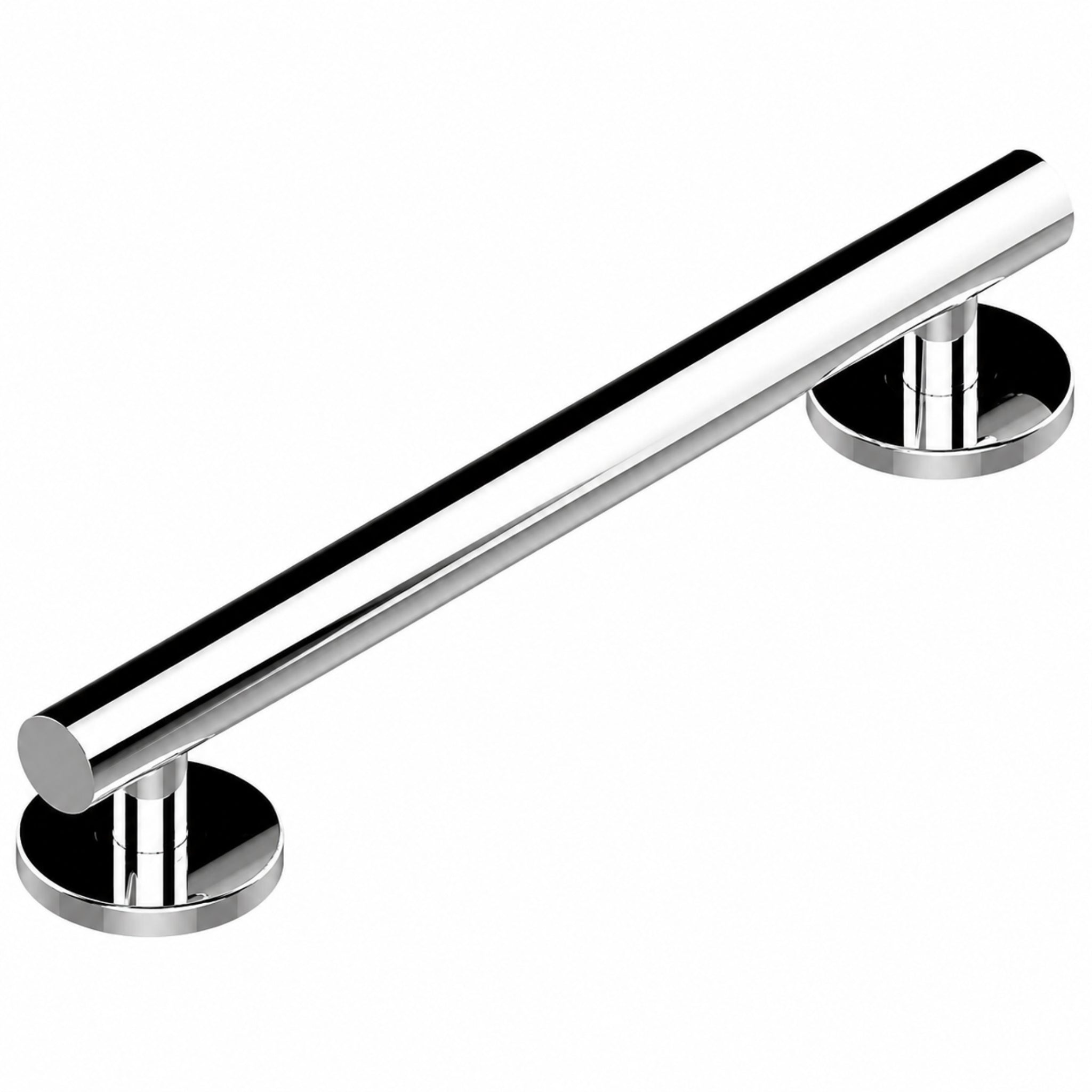 VITO T-SHAPE GRAB RAIL POLISHED STAINLESS STEEL (MULTIPLE SIZES AVAILABLE)