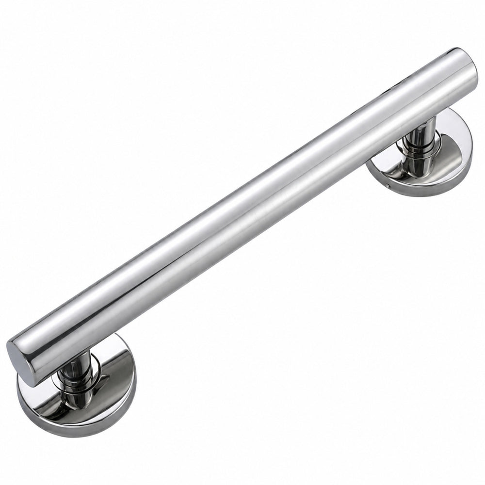 VITO T-SHAPE GRAB RAIL BRUSHED STAINLESS STEEL (MULTIPLE SIZES AVAILABLE)