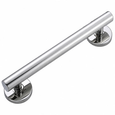 VITO T-SHAPE GRAB RAIL BRUSHED STAINLESS STEEL (MULTIPLE SIZES AVAILABLE)
