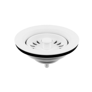 SCHOCK STRAINER & FLANGE WHITE