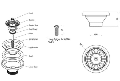 SCHOCK PLUG & WASTE EUREKA GOLD