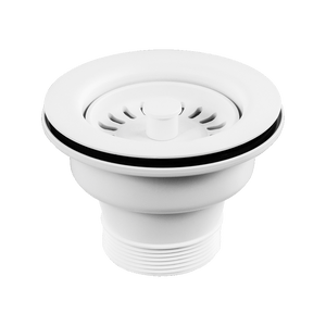 SCHOCK PLUG & WASTE WHITE