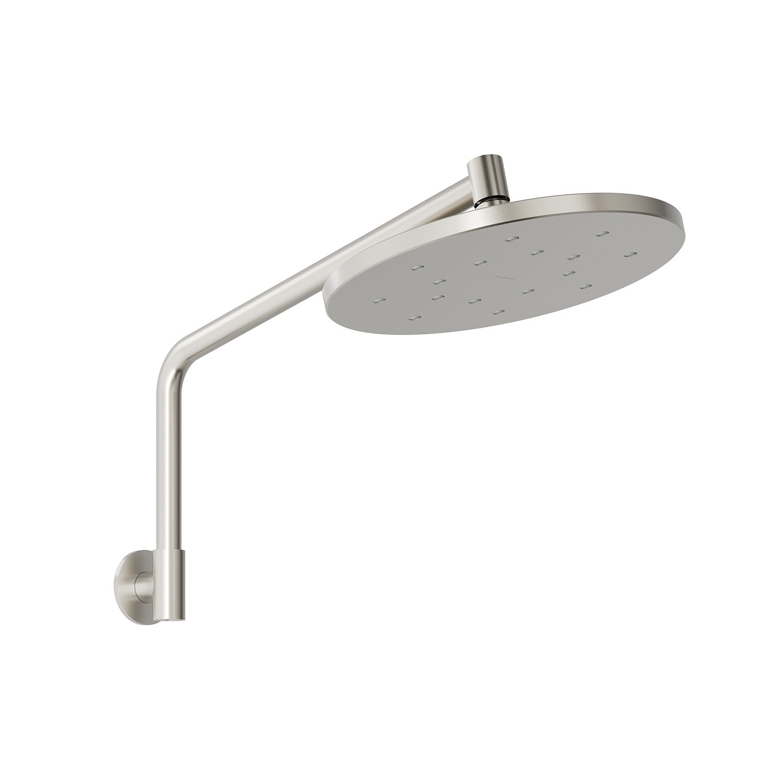 PHOENIX ORMOND HIGH-RISE SHOWER ARM AND ROSE BRUSHED NICKEL