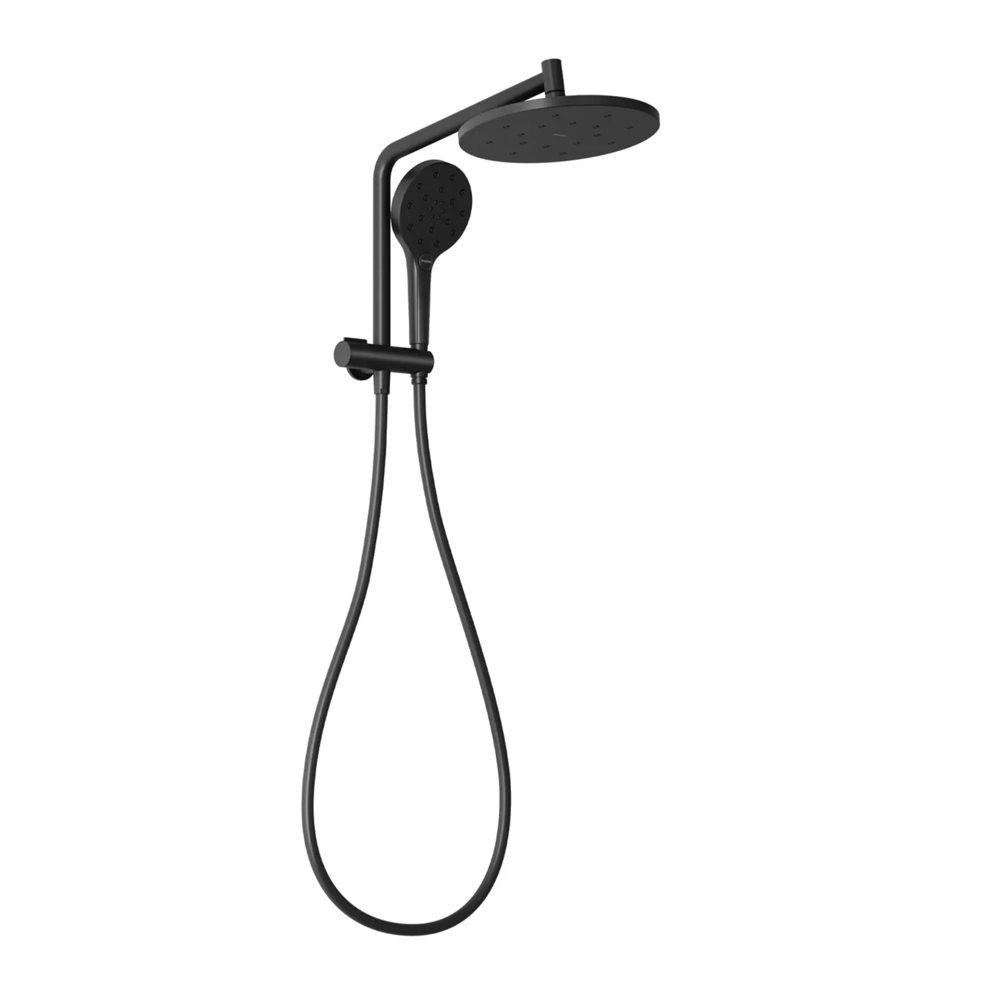 PHOENIX ORMOND COMPACT TWIN SHOWER MATTE BLACK