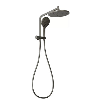 PHOENIX ORMOND COMPACT TWIN SHOWER BRUSHED CARBON