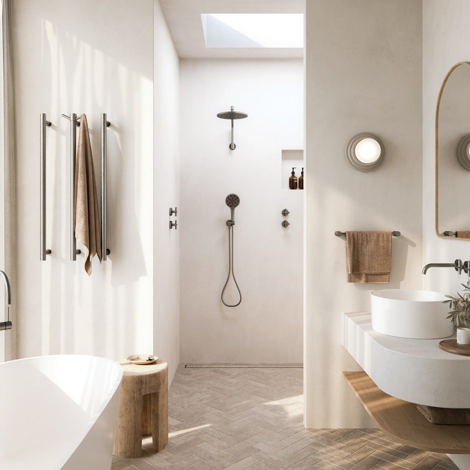PHOENIX ORMOND HAND SHOWER BRUSHED CARBON
