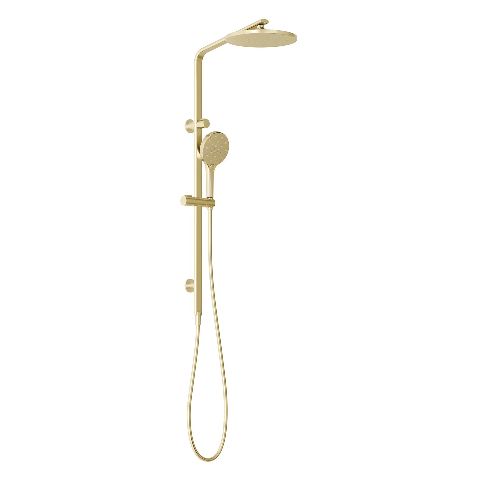 PHOENIX OXLEY TWIN SHOWER BRUSHED GOLD