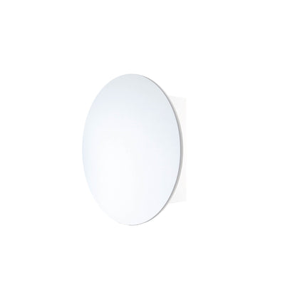 THERMOGROUP ABLAZE ROUND MIRROR CABINET WHITE 600MM